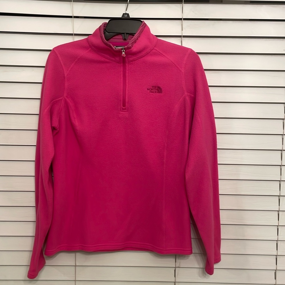Northface, Hot Pink, Women’s Fleece Pullover, Size Medium